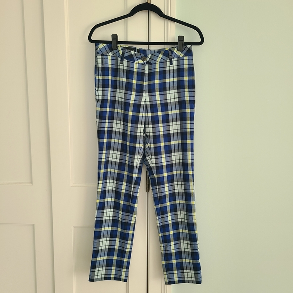 Wildfang Plaid Vest And Pants Suit, XS - Picture 2 of 11